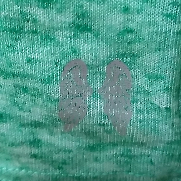 Victoria Secret Turquoise Green V-Neck Long Sleeve Blouse. Size XS - Picture 4 of 7